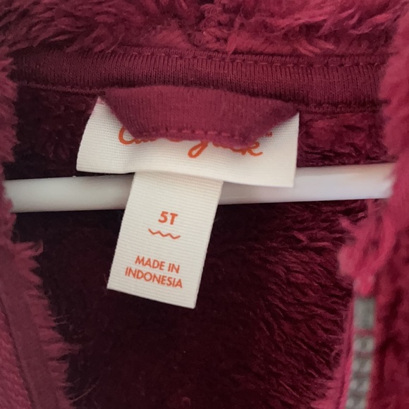 Maroon soft boy’s jacket - Picture 3 of 3